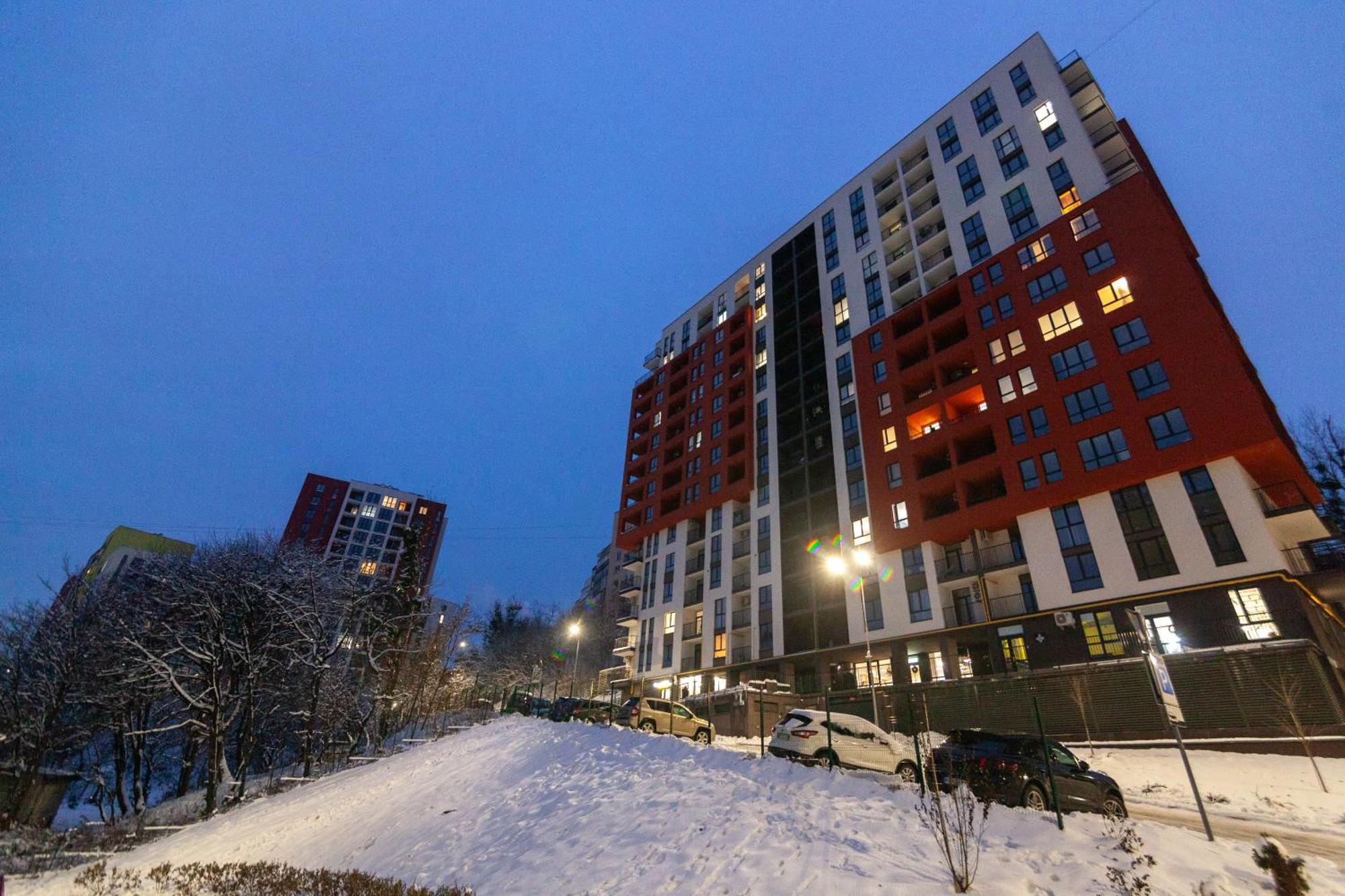 Apartment Shevchenko St.,New Building Lviv Dış mekan fotoğraf