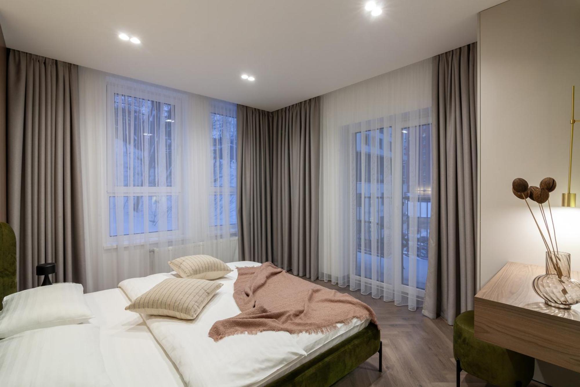 Apartment Shevchenko St.,New Building Lviv Dış mekan fotoğraf