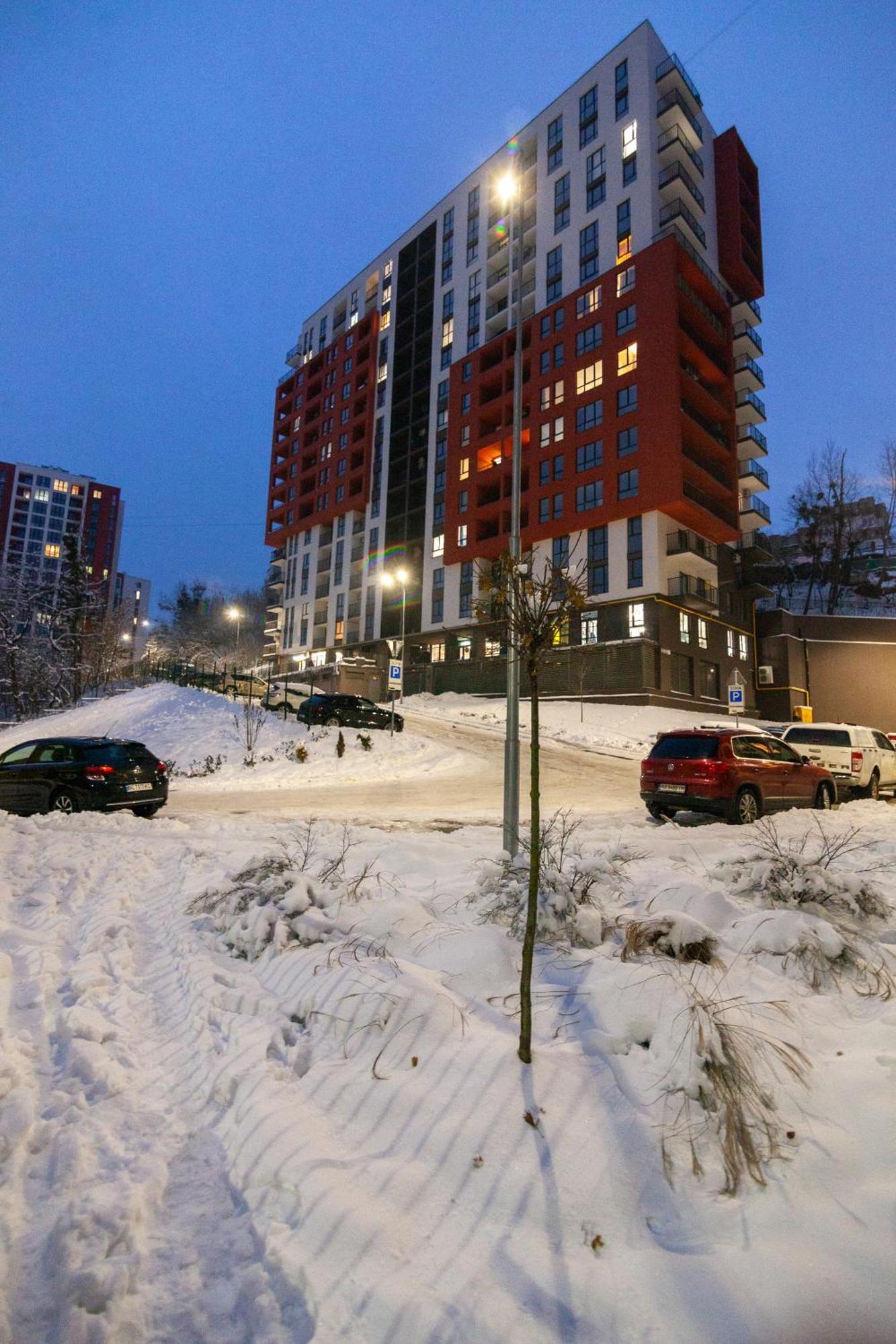 Apartment Shevchenko St.,New Building Lviv Dış mekan fotoğraf