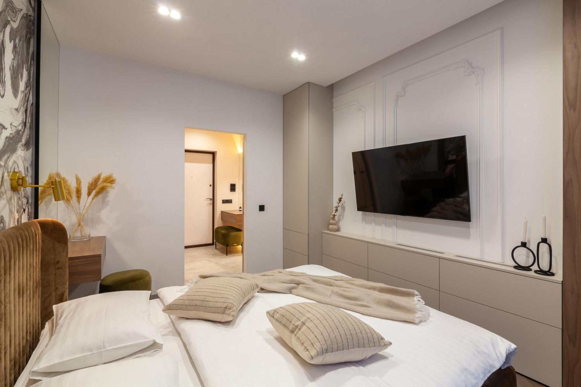 Apartment Shevchenko St.,New Building Lviv Dış mekan fotoğraf