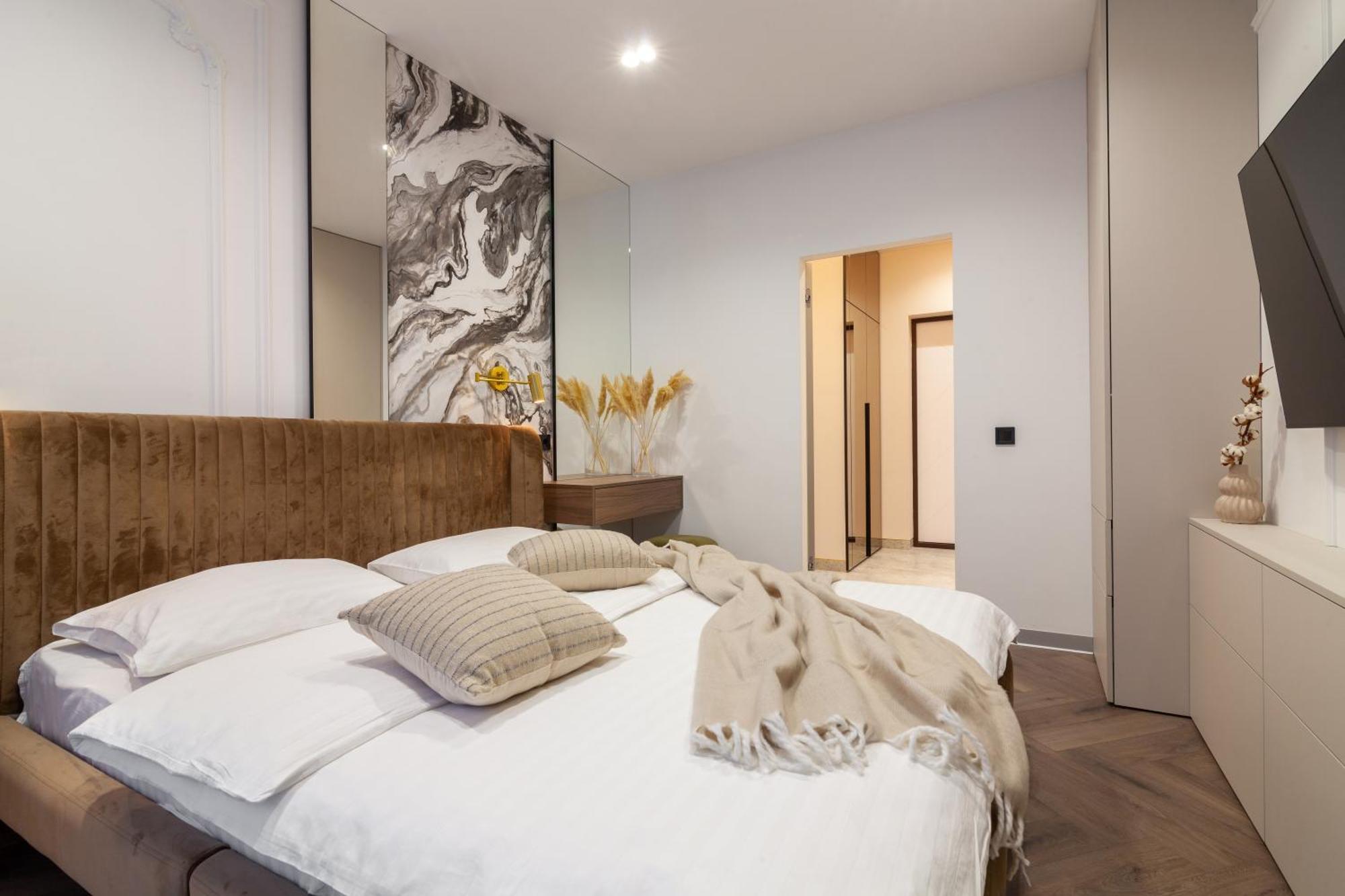 Apartment Shevchenko St.,New Building Lviv Dış mekan fotoğraf
